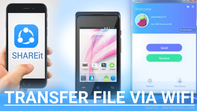 Mudahnya Transfer File via Wifi di Nexian Philos Mi330 Menggunakan ShareIt Versi Baru