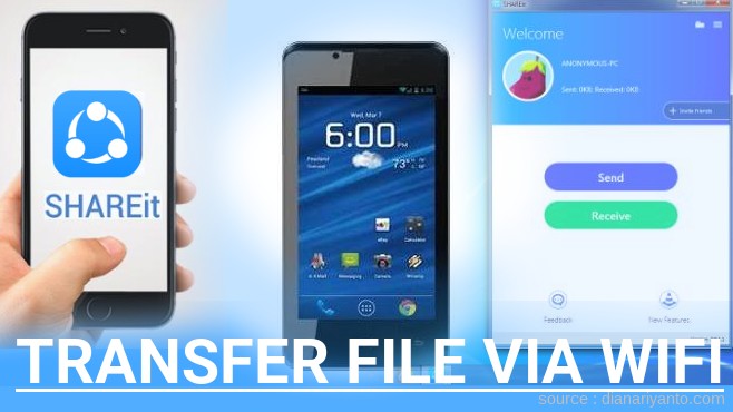 Tutorial Transfer File via Wifi di Nexian ZEPHYR Mi438 Menggunakan ShareIt Versi Baru