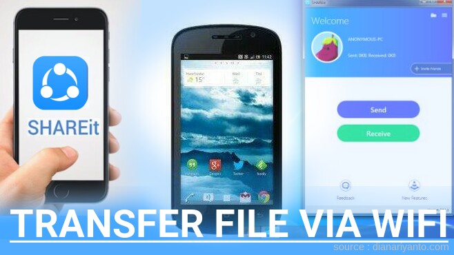 Tutorial Transfer File via Wifi di S-Nexian Mi432 Voyager Menggunakan ShareIt Terbaru