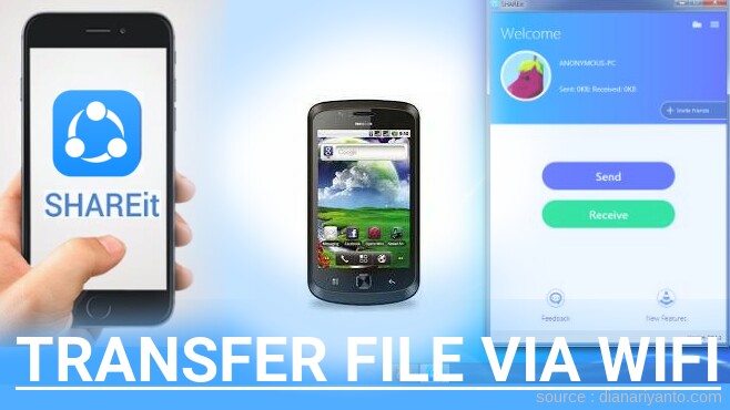 Tutorial Transfer File via Wifi di S-Nexian NX-A725 MAXI Menggunakan ShareIt Terbaru