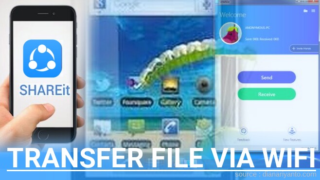 Tutorial Transfer File via Wifi di S-Nexian NX-A891 Ultra Journey Menggunakan ShareIt Terbaru
