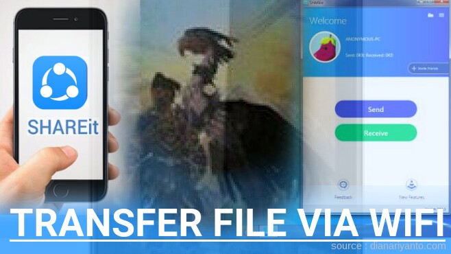 Kirim dan Transfer File via Wifi di S-Nexian Xtreme2 Mi430 Menggunakan ShareIt Versi Baru