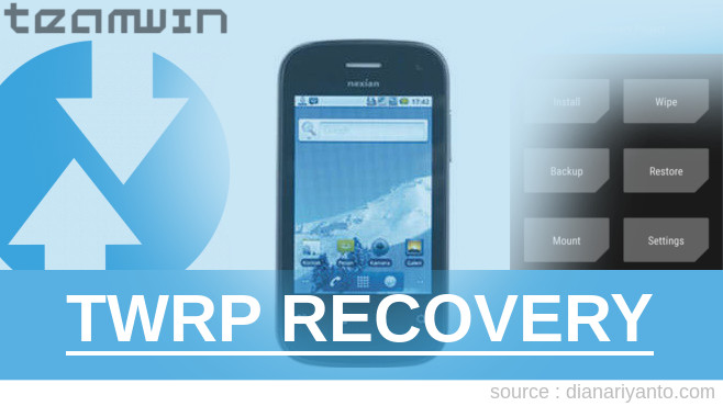 TWRP Recovery Nexian NX-A891 Ultra Journey Paling Simpel